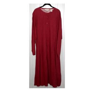 Eddie Bauer Maxi Dress NWT Russet Color Floral Size Medium Petite